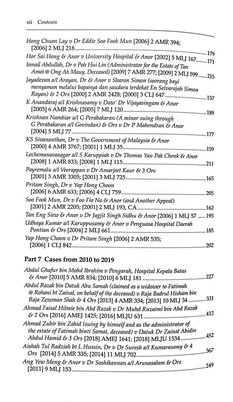 Medical Negligence In Malaysia: Cases and Commentary, 2nd Edition