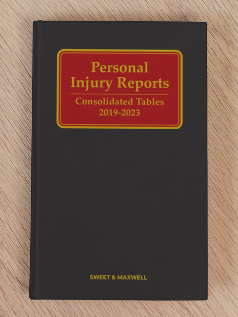 Personal Injury Reports (Consolidated Tables 2019–2023)