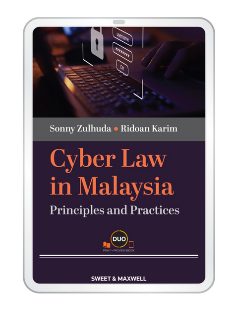 Cyber Law In Malaysia: Principles And Practices | 2024 (E-Book)
