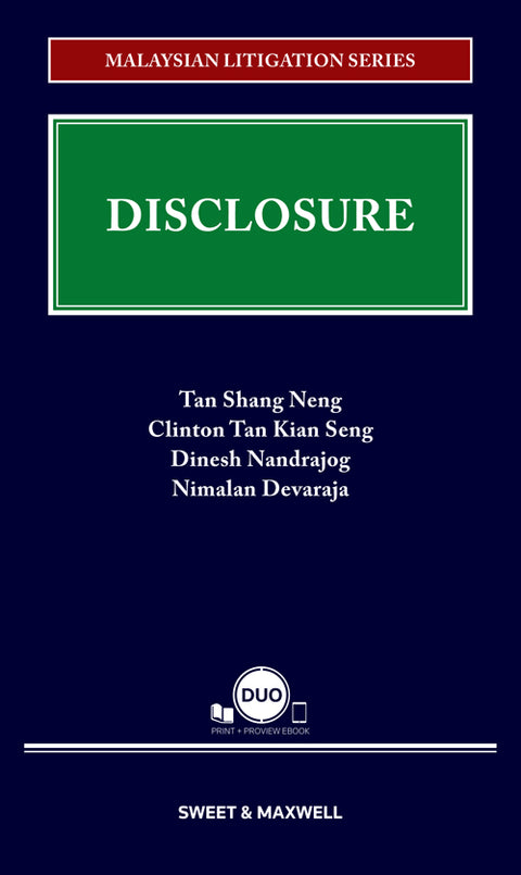 Malaysian Litigation Series - Disclosure | 2022