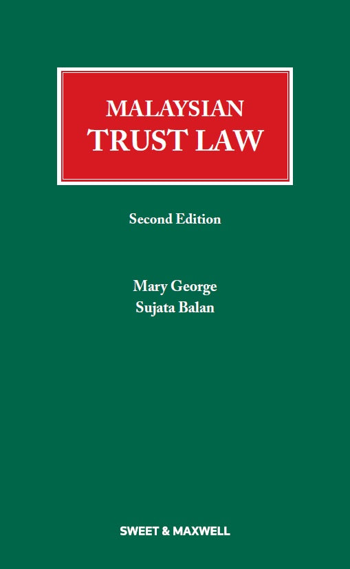 Buy Malaysian Trust Law, Second Edition By Mary Law Books