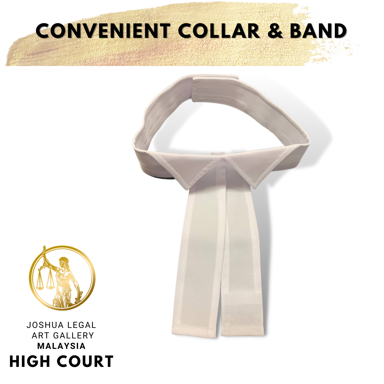 Buy Lawyers' Convenient Collar & Band (For Barristers Lawyer & Judges