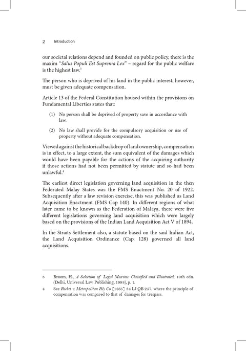 The Law On Land Acquisition, 2nd Edition | 2025*