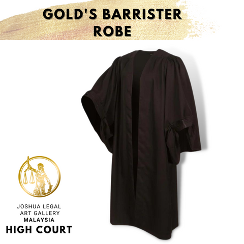 Gold's Barrister Robe | Ready Stock