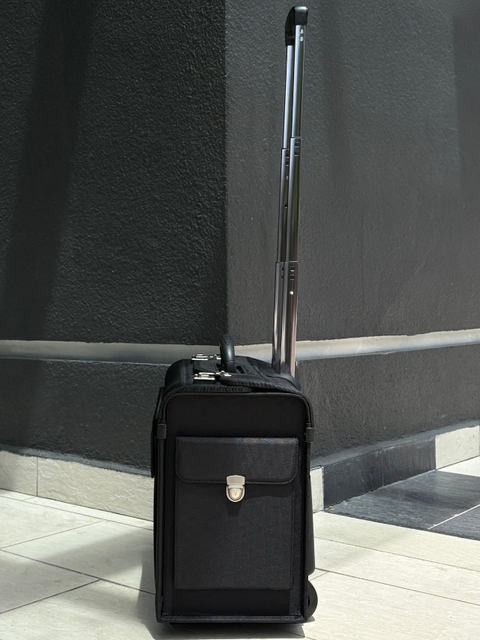 San Remo, Two-Wheeled Nylon Trolley bag
