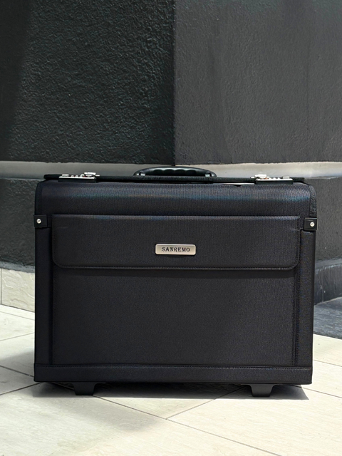 San Remo, Two-Wheeled Nylon Trolley bag