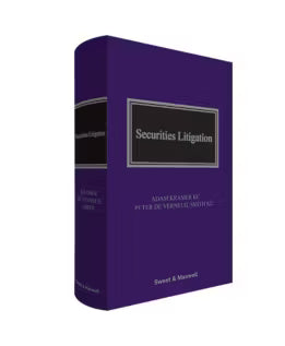 Securities Litigation by Adam Kramer KC | 2026*