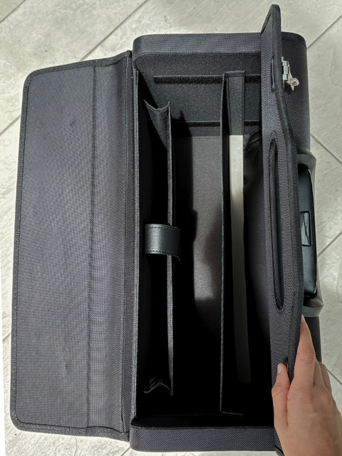 San Remo, Two-Wheeled Nylon Trolley bag