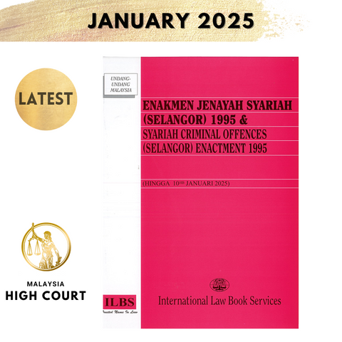 Enakmen Jenayah Syariah (Selangor) 1995 (As At 10th January 2025)