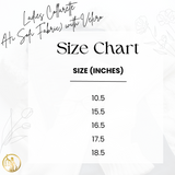 Ladies Collarette (Hi Sofi Fabric) with Velcro