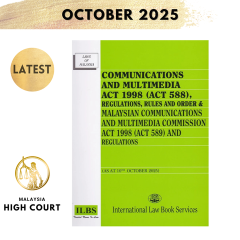 Communication And Multimedia Act 1998 (Act 588) (As At 10th October 2025)
