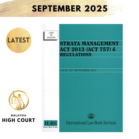 Strata Management Act 2013 (Act 757) & Regulations [As At 20th September 2025]