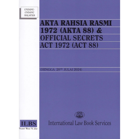 Akta Rahsia Rasmi 1972 (Akta 88) [Hingga 20hb Julai 2024]