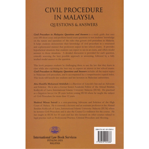 Civil Procedure in Malaysia: Questions & Answers