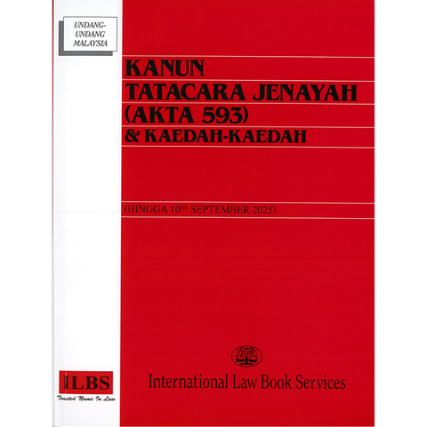 Kanun Tatacara Jenayah (Akta 593) (Hingga 10hb September 2025)