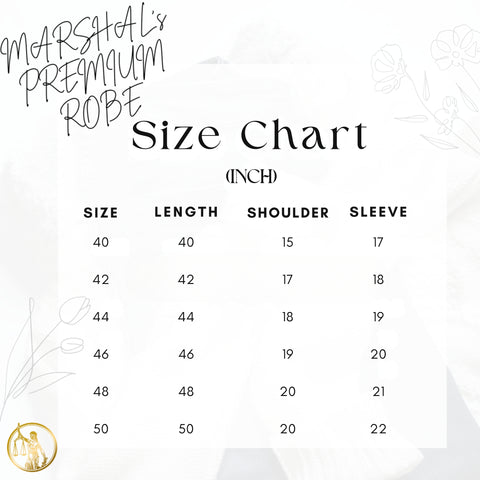 Marshal's Premium Robe | Ready Stock