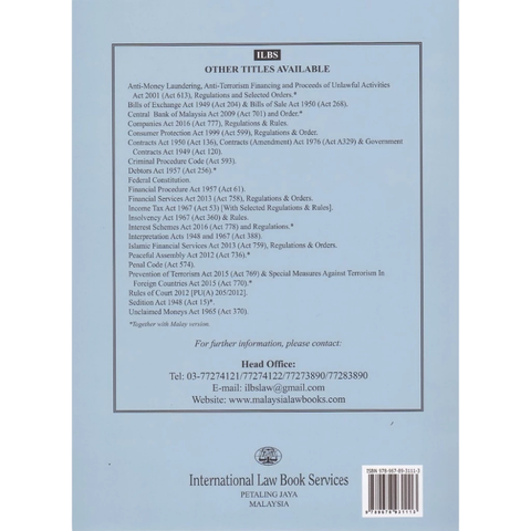 Moneylenders Act 1951 (Act 400) & Regulations [As At 10th October 2025]