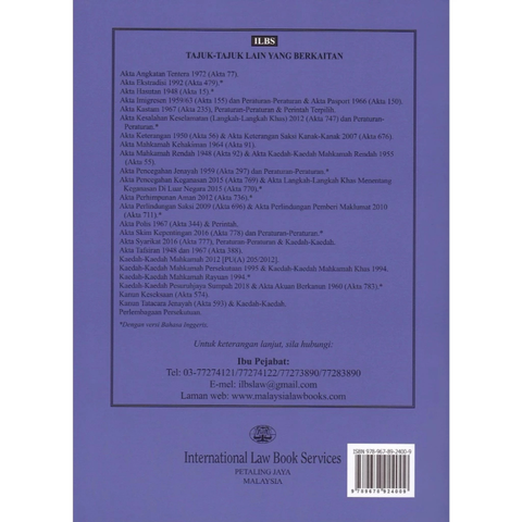 Akta Rahsia Rasmi 1972 (Akta 88) [Hingga 20hb Julai 2024]