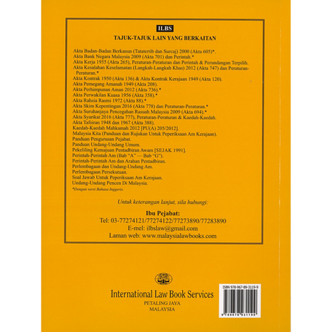 Arahan Perbendaharaan [Hingga 15hb Oktober 2025]