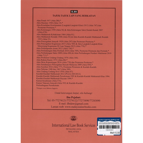 Kaedah-Kaedah Pesuruhjaya Sumpah 2018 & Commissioners For Oaths Rules 2018 (Hingga 5hb Jun 2025)