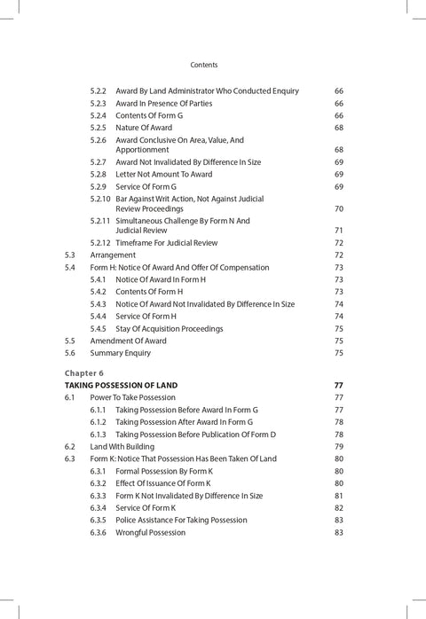 The Law On Land Acquisition, 2nd Edition | 2025*