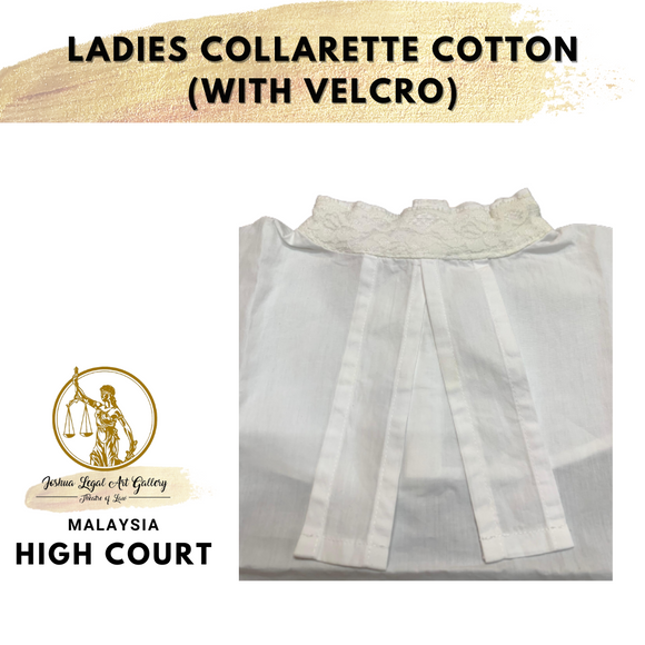 Ladies Collarette Cotton (with Velcro)