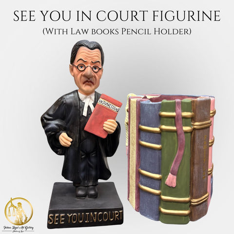 See you in Court Figurine