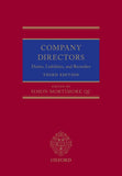 Company Directors: Duties, Liabilities, and Remedies, 3rd Edition by Simon Mortimore | 2017