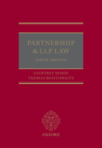 Partnership and LLP Law, 9th Edition | 2020