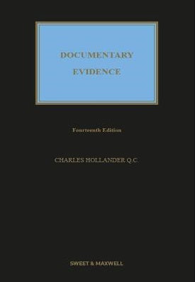 Documentary Evidence, 14th Edition by Charles Hollander
