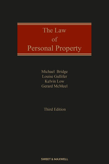 Law of Personal Property, 3rd Edition | 2021*