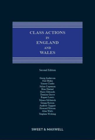 Class Actions in England & Wales, 2nd Edition | 2022*