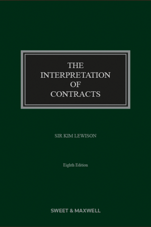 The Interpretation of Contracts, 8th Ed | 2023