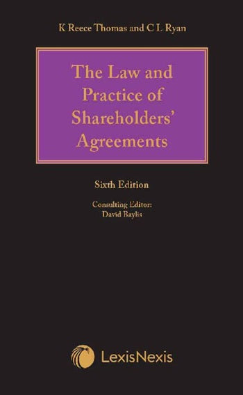 The Law and Practice of Shareholders' Agreements 6th Edition by Katherine Reece Thomas | 2026
