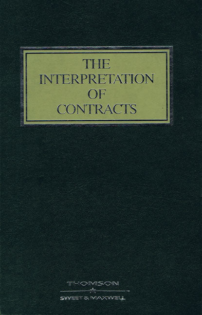The Interpretation of Contracts, 4th ed