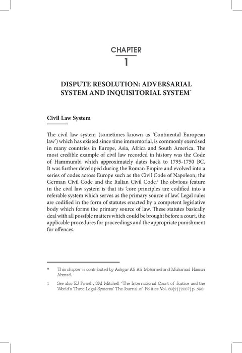 Alternative Dispute Resolution Law & Practice | 2020