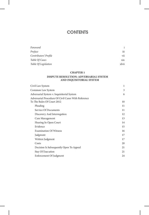 Alternative Dispute Resolution Law & Practice | 2020