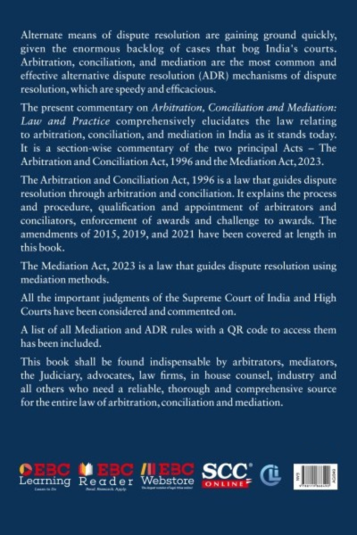 Arbitration, Conciliation and Mediation: Law and Practice by M.L. Singhal | 2024