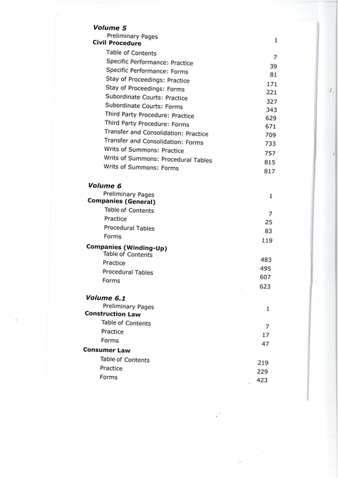 Atkin’s Court Forms Malaysia (19 Bound Vols)