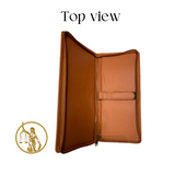 Lawyer Bib/ Band Pouch Brown & Black Colour
