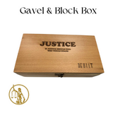 Absolute Guilty Lawyer Gavel and Block Set With Box