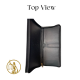 Lawyer Bib/ Band Pouch Brown & Black Colour