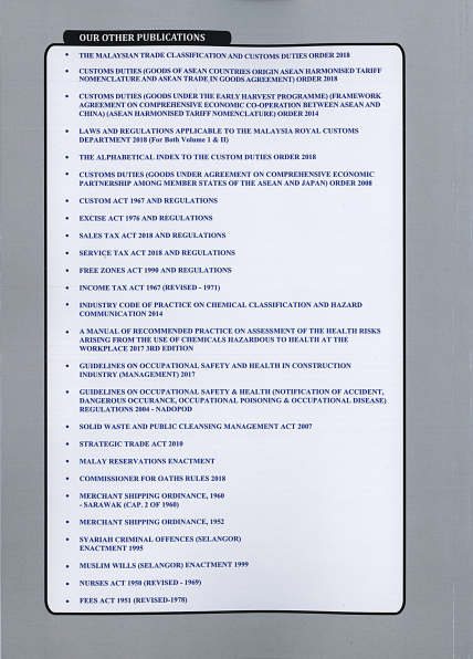 Akta Keselamatan Siber 2024 Dan Peraturan-Peraturan (Akta 854) & Cyber Security Act 2024 And Regulations (Act 854)
