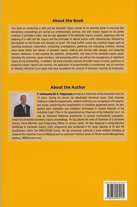 Domestic Inquiry: A Practical Guide to Conducting a Valid and Fair Domestic Inquiry | 2026