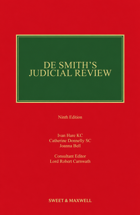 De Smith's Judicial Review 9th Ed with Supplement | 2024