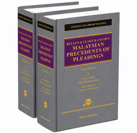 Bullen & Leake & Jacob’s Malaysian Precedents of Pleadings, 4th Edition (2 Vols) | 2026*