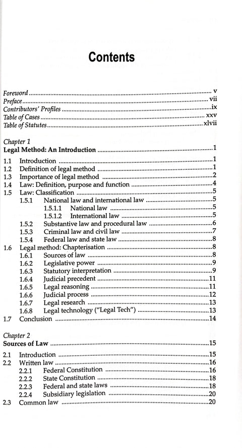 Legal Method by Dr Ashgar Ali Ali Mohamed | 2023