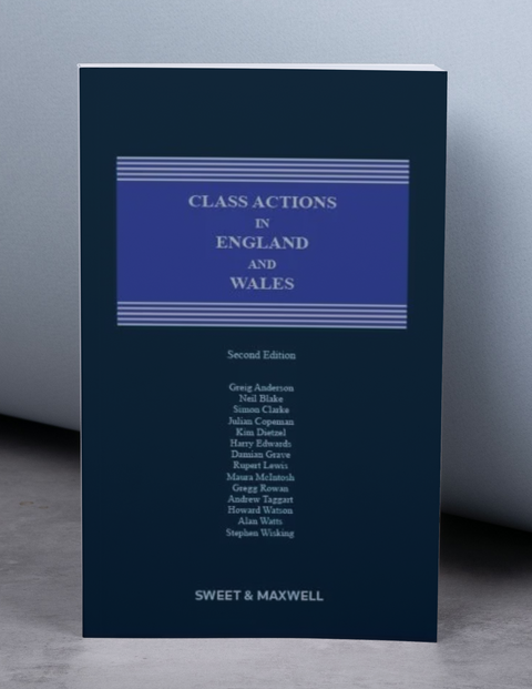 Class Actions in England & Wales, 2nd Edition | 2022*