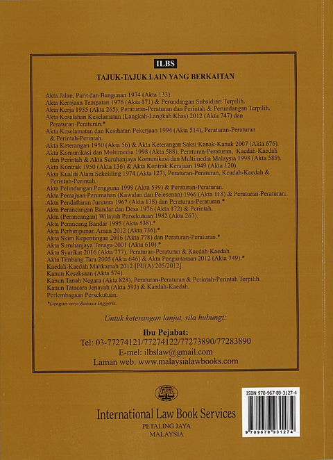 Akta Bekalan Elektrik 1990 (Akta 447) & Akta Bekalan Elektrik [Syarikat Pengganti] (Akta 448) (Hingga 10hb Januari 2026)
