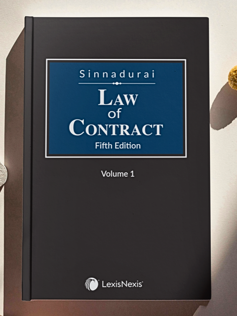 Sinnadurai Law of Contract, 5th Edition by Tan Sri Dato' Seri Dr Visu Sinnadurai | 2023